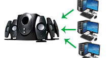 Cách chia sẻ loa trong hệ thống mạng LAN?