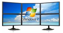 Hai cách ghép màn hình trong Windows 7