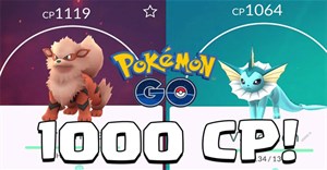 Chỉ số tối đa của các Pokemon trong Pokemon GO