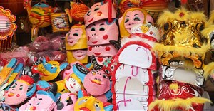 Cách làm mặt nạ trung thu hình con vật bằng giấy cho bé