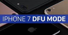 Cách đưa iPhone 7/7 Plus về chế độ DFU restore với iTunes