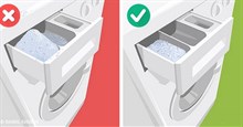 15 sai lầm phổ biến ai cũng mắc phải khi dùng máy giặt