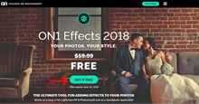 Mời tải phần mềm chỉnh sửa ảnh On1 Effects 2019 giá 59,99USD, đang miễn phí trọn đời