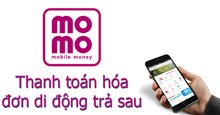 Cách thanh toán cước trả sau trên MoMo