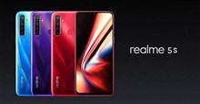 Realme 5s chính thức ra mắt, pin 5000mAh, 4 camera sau 48MP, giá khởi điểm 3,2 triệu đồng