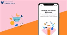 Facebook Viewpoints - Ứng dụng mới của Facebook, người tham gia khảo sát được trả tiền