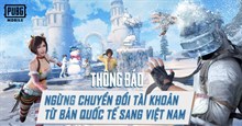 Sau ngày 31/12, tài khoản PUBG Mobile Global chuyển sang PUBG Mobile VN sẽ bị reset