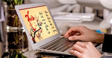 Cách viết chữ thư pháp trên máy tính
