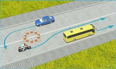 Câu hỏi 18: Xe nào vi phạm quy tắc giao thông?