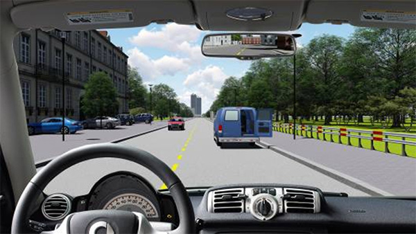 Câu 17: Xe nào phải nhường đường trong trường hợp này?