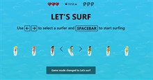 Let's Surf: Mini game mới của Microsoft Edge giúp người dùng đỡ chán mỗi khi 'mất mạng'