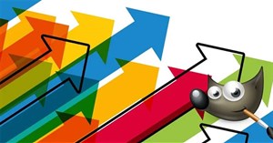 Hướng dẫn vẽ hình mũi tên bằng GIMP