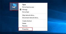 6 cách mở Computer/System Properties trong Windows 10
