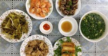 Hôm nay ăn gì? 150 thực đơn bữa ăn hàng ngày