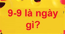 9/9 là ngày gì? 9/9 là ngày đặc biệt gì?