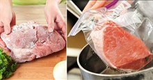 2 phương pháp rã đông thịt sai lầm gây ảnh hưởng tới sức khỏe, hầu hết mọi người đều mắc phải