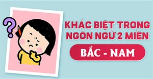 Sự khác nhau của tên gọi đồ vật, cách xưng hô giữa các miền