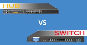 Sự khác biệt giữa Hub và Switch