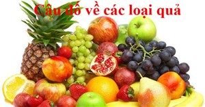 60+ Câu đố về quả giúp trẻ rèn luyện tư duy