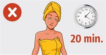 8 sai lầm gây hại chúng ta thường hay mắc phải khi tắm