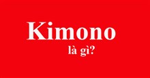 Kimono là gì?