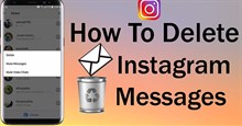 Cách xóa tin nhắn trên Instagram