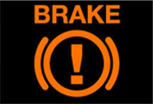 11. Khi động cơ ô tô đã khởi động, bảng đồng hồ xuất hiện ký hiệu như hình vẽ dưới đây, báo hiệu tình trạng như thế nào của xe ô tô?