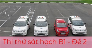 Thi sát hạch lái xe B1 đề 2