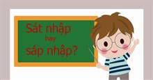Sát nhập hay sáp nhập? 90% người dùng đều bị sai chính tả