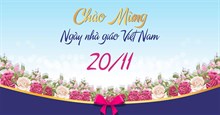 Background 20/11, phông nền 20/11 đẹp và ý nghĩa