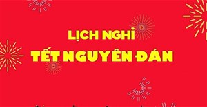 Lịch nghỉ tết Âm lịch 2026 của các ngân hàng
