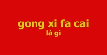 Gong xi fa cai là gì?