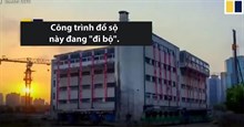 Trường học cổ nặng 7.000 tấn được di dời đến vị trí khác bằng cách bước đi trong 18 ngày