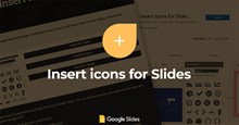 Cách chèn biểu tượng vào Google Slides