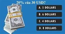 10 câu đố thử thách IQ trong 150 giây, mời thử sức để xem liệu bạn có phải người thông minh hay không?