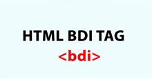 Thẻ HTML <bdi>