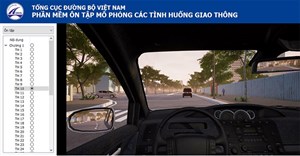 Hướng dẫn thi thử mô phỏng 120 tình huống giao thông