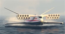 'Khách sạn bay' lướt trên mặt biển ở tốc độ 750km/h 