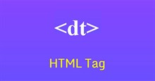 Thẻ HTML <dt> 