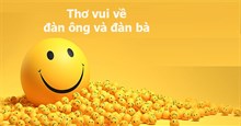 Thơ vui về đàn ông và đàn bà