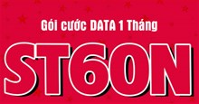 Cách đăng ký gói cước ST60N Viettel nhận 60GB