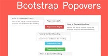 Bài 25: Popover trong Bootstrap 5