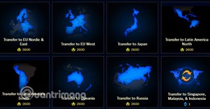 Đổi server LMHT VNG, đổi máy chủ LOL VNG