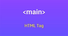 Thẻ HTML <main>