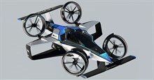 Airspeeder Mk4 - xe đua bay nhanh nhất thế giới chạy bằng hydro, tăng tốc lên 360 km/h trong 30 giây