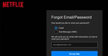 Hướng dẫn reset mật khẩu tài khoản Netflix