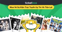 Cách tạo tài khoản Ticketbox mua vé online