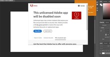 Adobe phát hiện được người dùng sử dụng phần mềm lậu