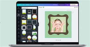 Hướng dẫn ghép ảnh vào khung trên Canva