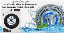 Cách sử dụng chế độ vệ sinh máy giặt đúng, hiệu quả cao